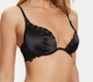 Hunkemoller 85 E Черен сатенен сутиен , снимка 2