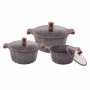 Lexical – PEARL SERIES Гранитен комплект касероли за професионално и домашно готвене, снимка 1