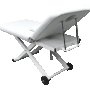 Електрическа кушетка Wenga (1мотор) 194 x 75 x 66/92 см - черна/бяла, снимка 6