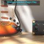 Нов Безжичен китарен предавател и приемник за електрическа китара , снимка 3
