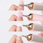 USB портативна пила за нокти - форма на химикал за лесен захват и работа, снимка 3