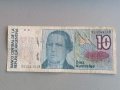Банкнота - Аржентина - 10 аустрала | 1985г., снимка 1 - Нумизматика и бонистика - 41554779