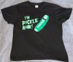 тениска с краставица Pickle Rick