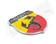 Метална Емблема за калник Фиат Абарт Скорпион Цветен Емайл Fiat Abarth, снимка 1