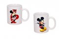Комплект чаши за двойка "Мики и Мини", снимка 1 - Романтични подаръци - 39475706