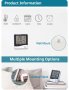 LCD интелигентен цифров хигрометър,часовниk,термометър, метеорологична станция, снимка 5