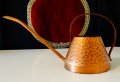 Медна лейка,чайник,немска,ръчна изработка. , снимка 1 - Антикварни и старинни предмети - 39232443
