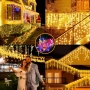 Коледни лампички Coanto Icicle за външно ползване, 400 LED, 10 м, 80 капки, 11 режима, дистанционно, снимка 7