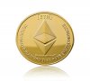 Етериум монета / Ethereum Coin ( ETH ) - Gold, снимка 3