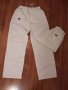 Дамски бял шушляков панталон , снимка 1 - Панталони - 35662439