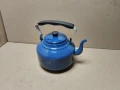 Стар Соц Емайлиран Чайник. , снимка 1