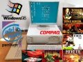 ⭐Продавам ретро компютър COMPAQ 6350 с инсталиран Windows 98 и 23класически игри⭐, снимка 1