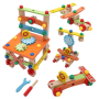 3473 Дървен конструктор Детска работилница, снимка 4