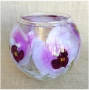 Мултифунционален стъклен декоративен съд; Орхидеи в смола., снимка 7