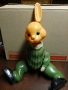 Стара руска целулоидна играчка голям заек., снимка 1