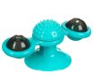 Двойна тюркоазена играчка за котка Spinner със светлина, снимка 2