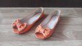 Дамски пантофки / балерини от естествена кожа Weide, снимка 1 - Дамски ежедневни обувки - 33897819