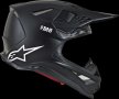 НОВА каска на ALPINESTARS черен мат , размер XL Supertech M8 Solid MX, снимка 3