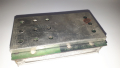 Стара електронна платка в метална кутия с дупки, снимка 1
