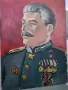 Стар портрет Йосиф Висарионович Сталин, снимка 2