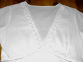 Бяла кенарена блуза, снимка 6