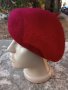 Дамска барета ВераноКлуб Червена Тъмна, снимка 4