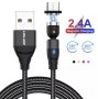 Магнитен кабел за зареждане iPhone/Type-C/Micro Usb, снимка 4
