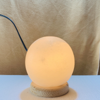 Лампа от естествена сол във формата на сфера, 1 кг, снимка 5 - Други - 44513785