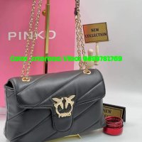 Черна чанта/реплика  Pinko код SG-20DH, снимка 1 - Чанти - 41475520
