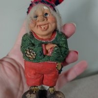 Стара порцеланова фигура Коледно джудже, гном, снимка 2 - Колекции - 40299741