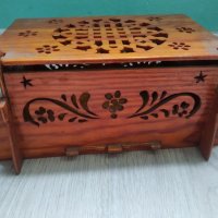 ретро дървена кутия, снимка 5 - Антикварни и старинни предмети - 40218669