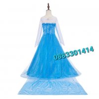 Рокля Елза Замръзналото кралство Frozen , снимка 18 - Детски рокли и поли - 34456068