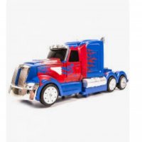 Метален камион трансформър Transformers Optimus Prime, снимка 3 - Коли, камиони, мотори, писти - 38893588