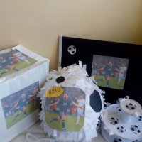 Комплект за парти на тема футбол, снимка 13 - Декорация за дома - 37493367