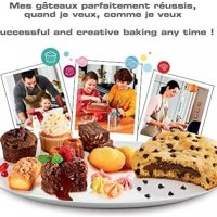 Уред за печене на мъфини Tefal 4 форми 5 програми, съвместими с Crispybake KD802112, снимка 9 - Други - 39119104