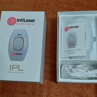INFILASER IPL за трайно обезкосмяване + уред за лифтинг на лицето 