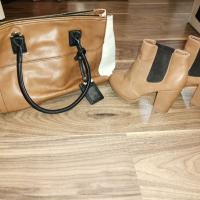 Комплект чанта и обувки , снимка 2 - Чанти - 36278529