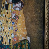 Маслена картина густав Климт , снимка 8 - Картини - 35722432