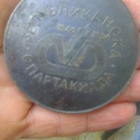 Бронзов медал Републиканска спартакиада 1944 -1984 год., снимка 1 - Други ценни предмети - 41323765