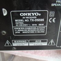 Усилвател Рисивер Onkyo TX-DS 595, снимка 5 - Ресийвъри, усилватели, смесителни пултове - 41746277