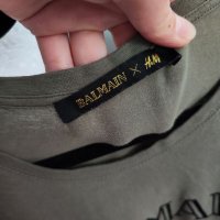 Balmain x H&M оригинална мъжка тениска Размер М, снимка 8 - Тениски - 40609278
