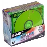 DVD+R EMTEC Color, 4.7GB, 120min, 16x - празни дискове в кутия , снимка 1 - DVD филми - 34122045