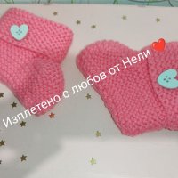 Ръчно плетени бебешки буйки, снимка 2 - Други - 34805236