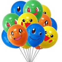 Покемон pokemon Обикновен надуваем латекс латексов балон парти хелий или газ, снимка 6 - Други - 27819978