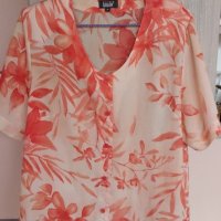 Дамска копринена блуза размер 44., снимка 1 - Ризи - 41123029