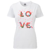 тениска LOVE, снимка 2 - Тениски - 35750367