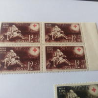 Пощенски марки 1943 Румъния , снимка 2 - Филателия - 44613560