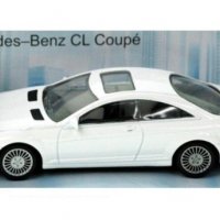 Mercedes-Benz CL Coupe - мащаб 1:43 на MondoMotars моделът е нов в кутия, снимка 2 - Колекции - 40035140