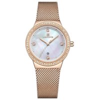 Дамски часовник Naviforce Quartz Watch, Бял / Златист, снимка 2 - Дамски - 40245981