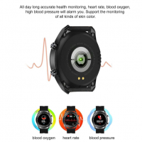 Smart часовник TK88 1.75" Ip68 измерване на пулс и кръвно + оксиметър, снимка 3 - Смарт гривни - 36188962